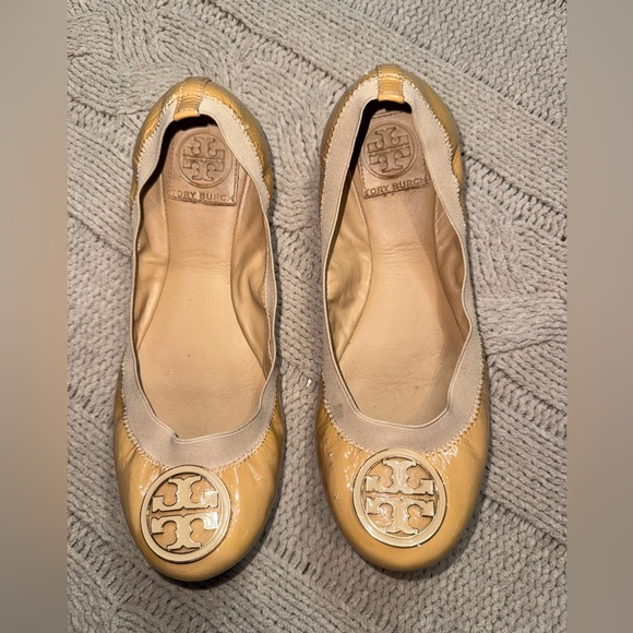 Tory Burch Shoes - Tory Burch Women's Mustard Yellow Flats
